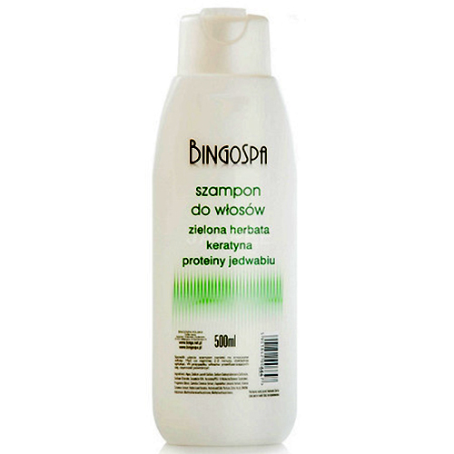 bingospa szampon z odżywką z zielonej herbaty skład
