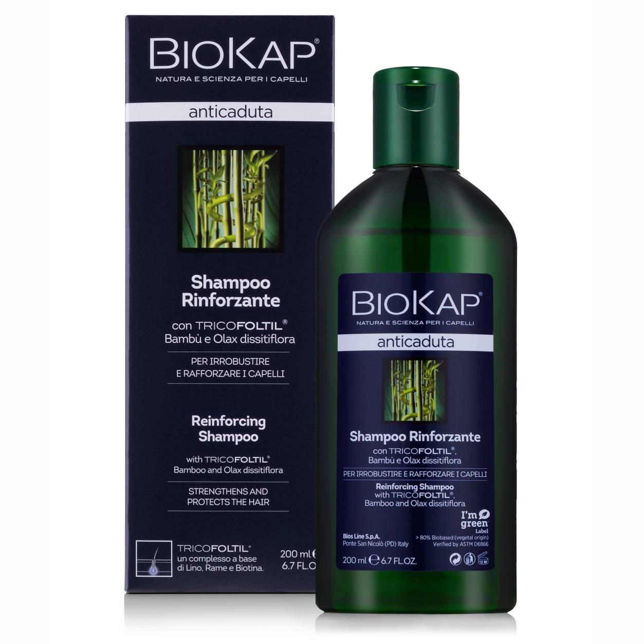 biokap anticaduta szampon wzmacniający przeciw wypadaniu włosów forum