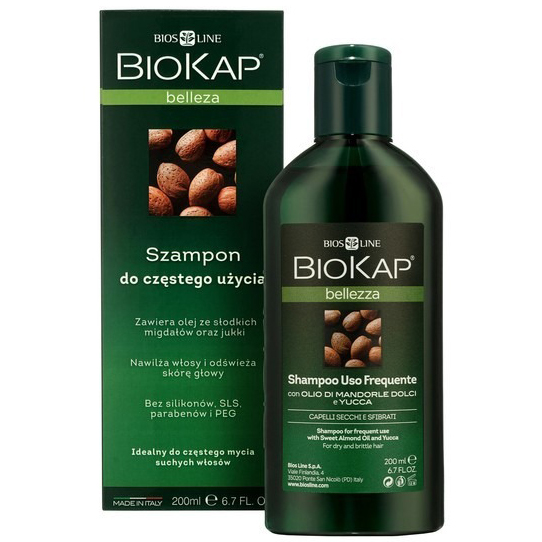 biokap bellezza szampon do włosów tłustych