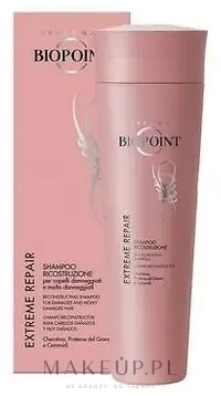 biopoint szampon odbudowujący do włosów extreme repair 200 ml