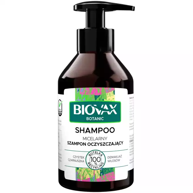 biovax botanic micelarny szampon