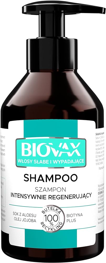 biovax do włosów słabych szampon