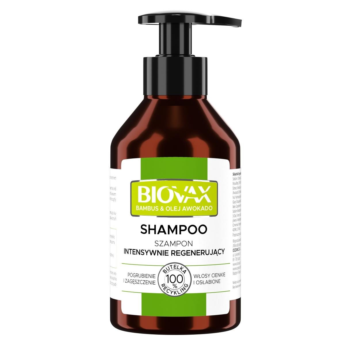 biovax intensywnie regenerujący szampon keratyna jedwab