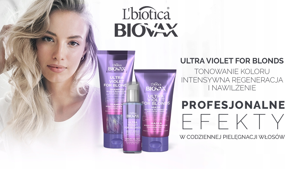 biovax maska i szampon do włosów blond