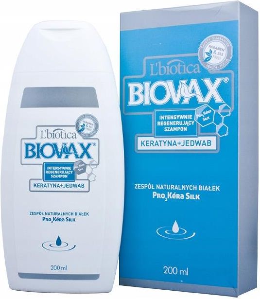 biovax szampon keratyna jedwab