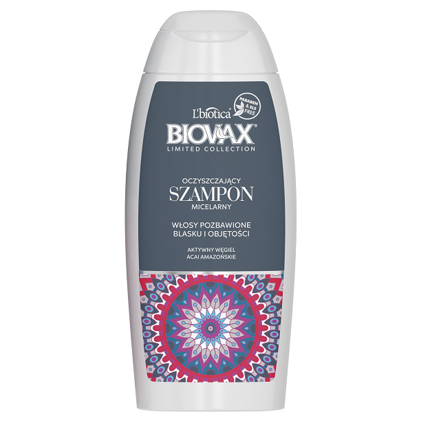 biovax szampon micelarny aktywny wegiel
