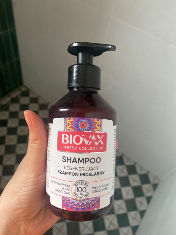 biovax szampon regenerujący argan koko