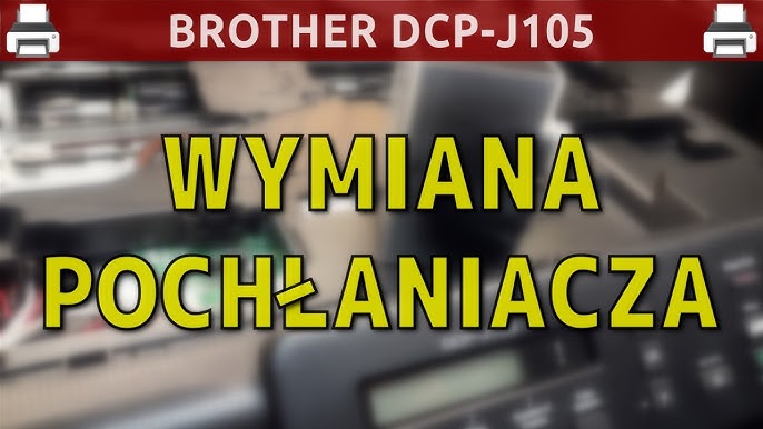 brother dcp j315w pochłaniacz atramentu tzw pampers pełny