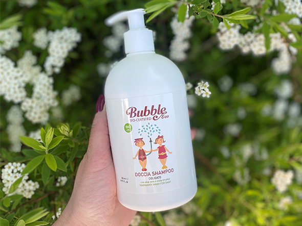 bubble&co organiczna odżywka do włosów dla dzieci 250 ml