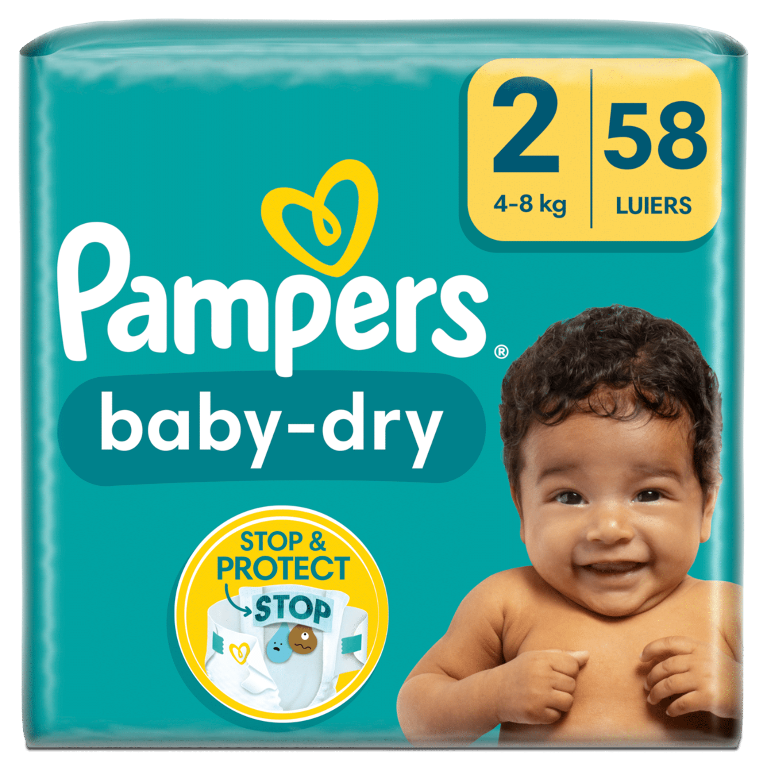 pampers 2 new baby dry test