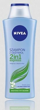 nivea szampon z odżywką 2in1 express