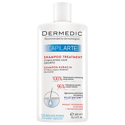 dermedic capilarte szampon-kuracja stymulujący wzrost włosów opinie