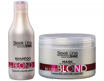 sleek line blush blond szampon wizaz