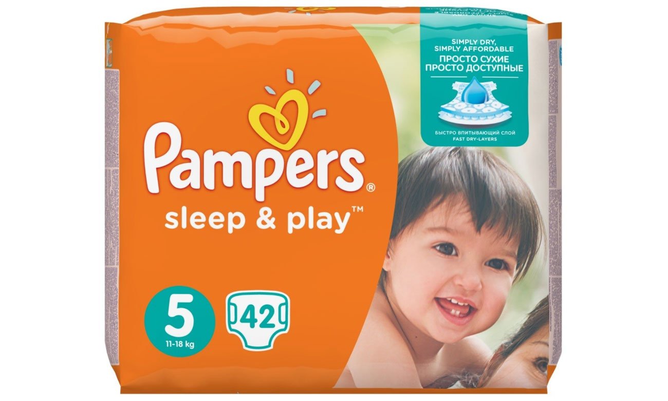 pampers sleep and play 5 czy jest dużo