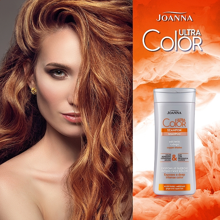 szampon koloryzujący do rudych włosów