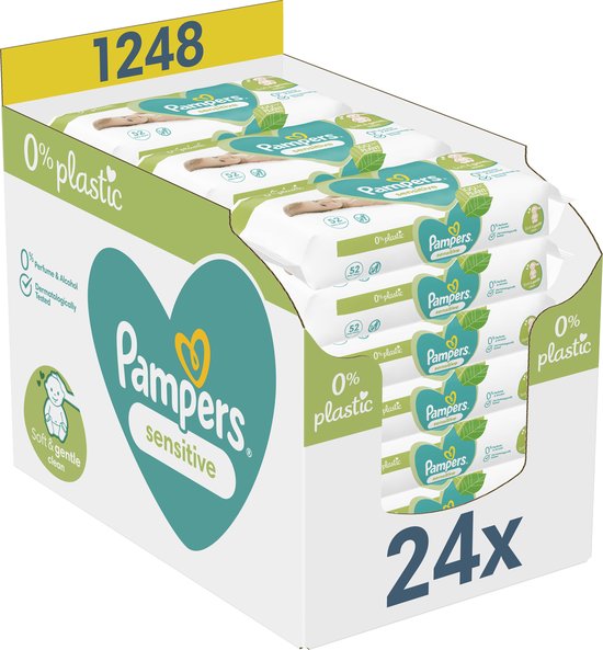 pampers sensitive billendoekjes