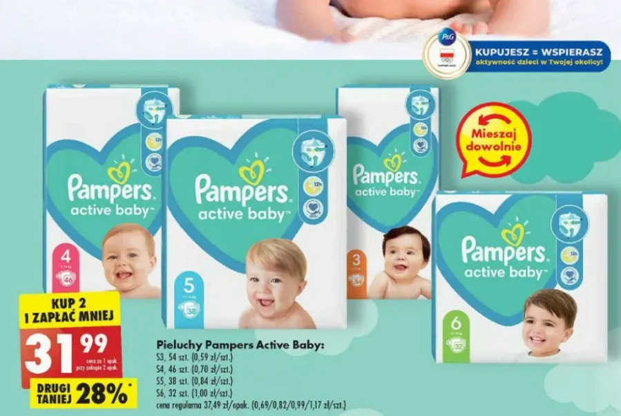 pieluszki pampers 3 promocja busko zdrój