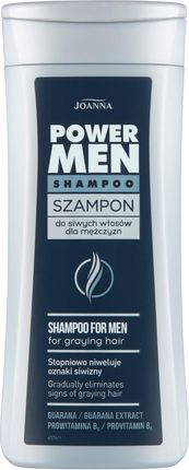 joanna power hair szampon do siwych włosów dla mężczyzn 200ml
