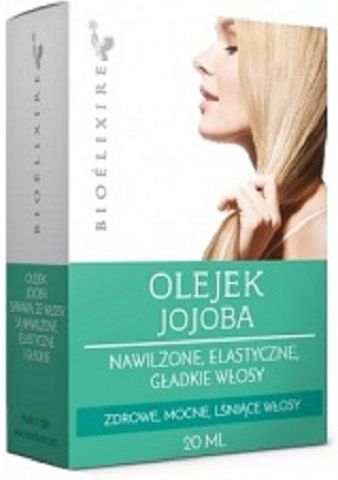 bioelixire nawilżający i zmiękczający olejek jojoba do włosów