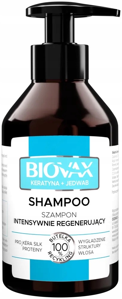 szampon do włosów silk&shine every day lbiotica odżywczo-rewitalizujący