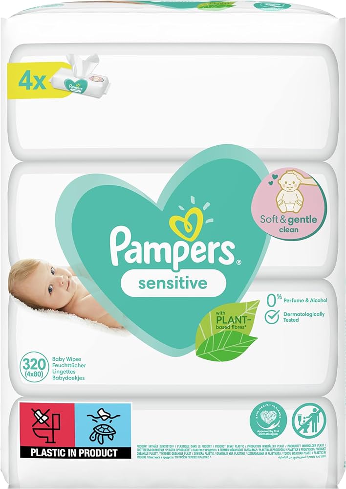 pampers sensitive chusteczki 24 cena