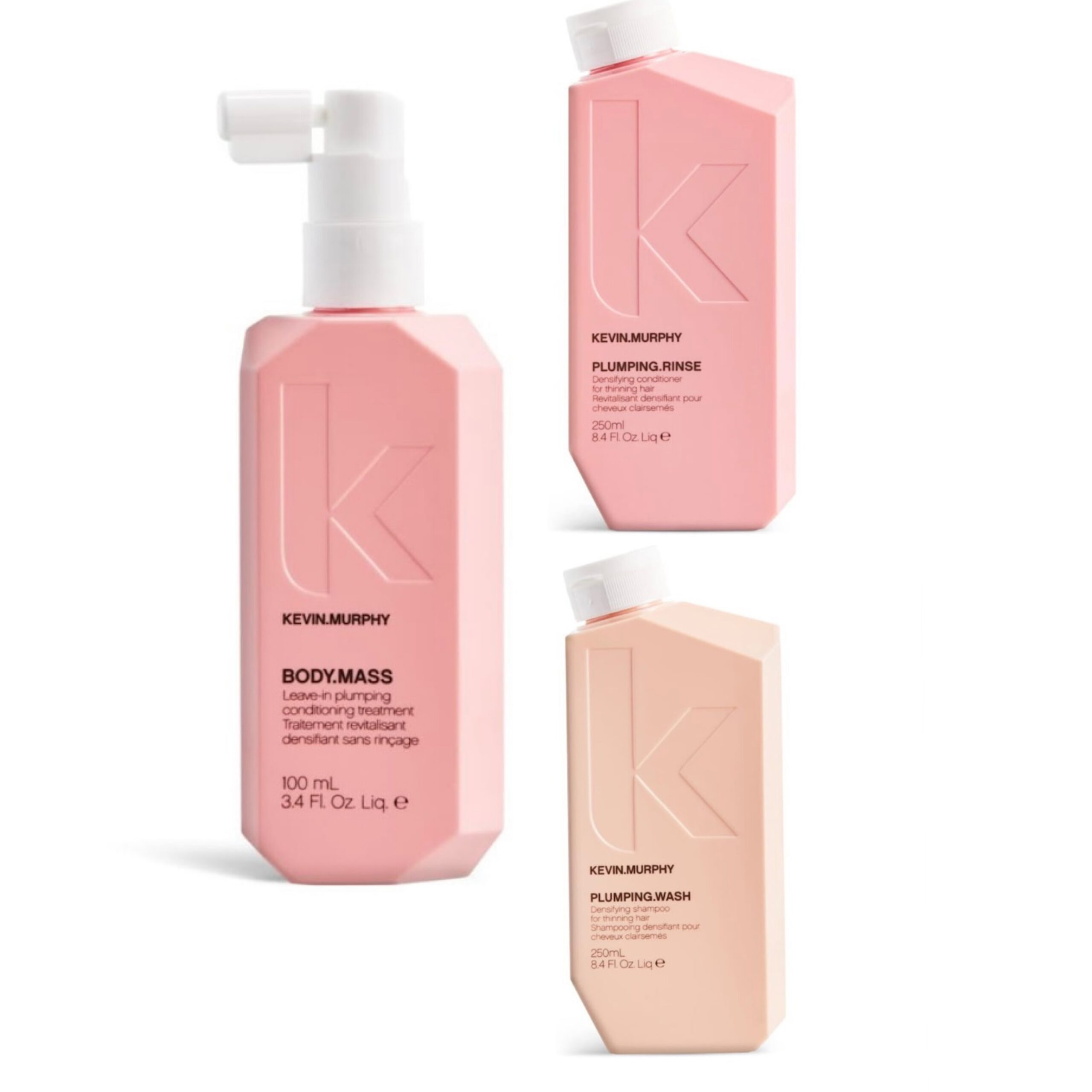 plumping.wash różowa siła szampon do włosów cienkich i wypadających 250ml