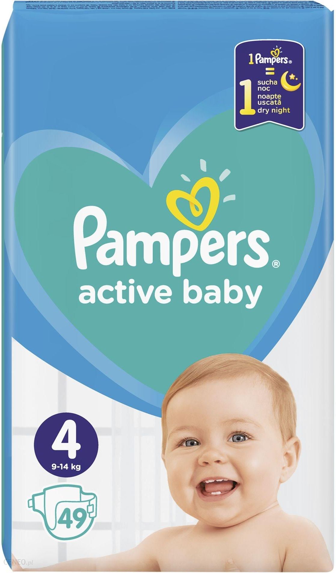 ceneo pampers active baby a active baby dry