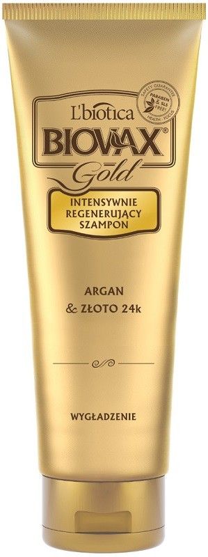 biovax argan i złoto szampon