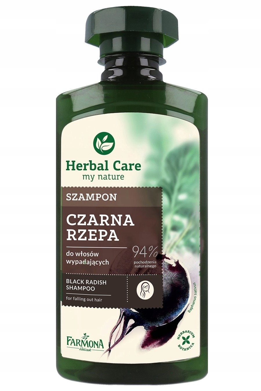 carrefour szampon herbal care czarna rzepa