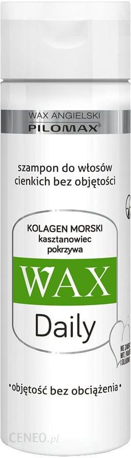 wax pilomax daily szampon do włosów cienkich bez objętości