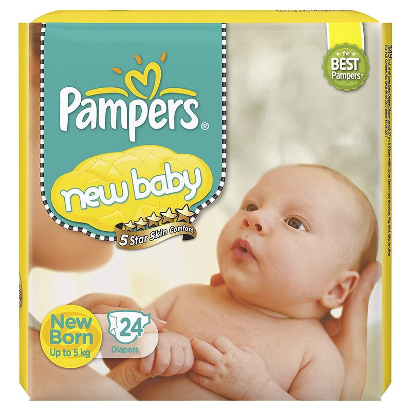 pampers nem born