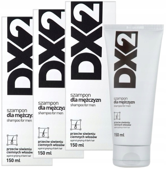 szampon dx2 przeciw siwieniu dla sal fryzjerskich