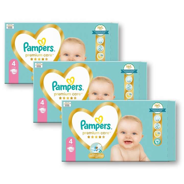 pampers 3 104 szt biedronka