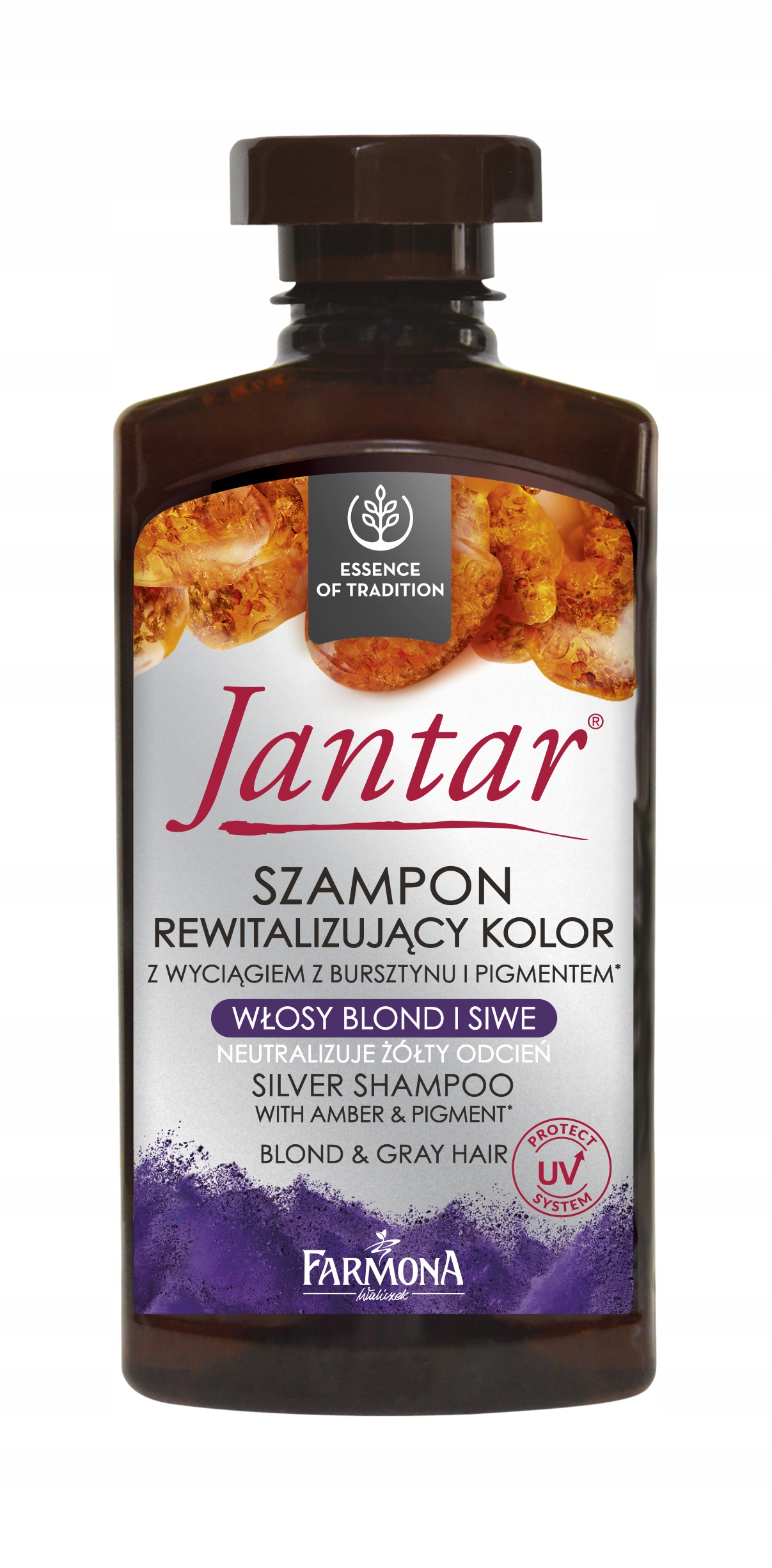 jantar szampon fioletowy