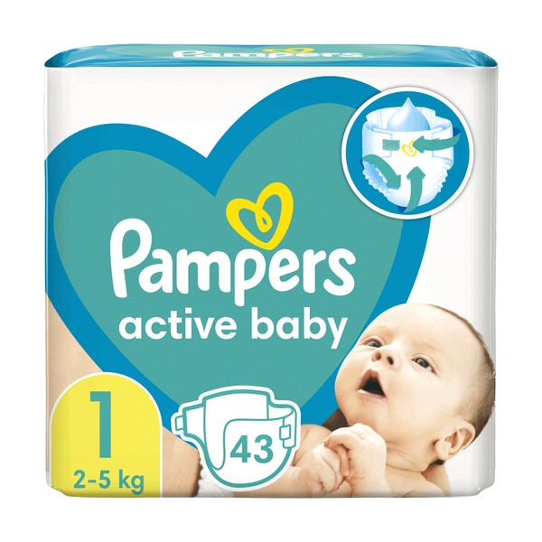 pampers 1 43 szt