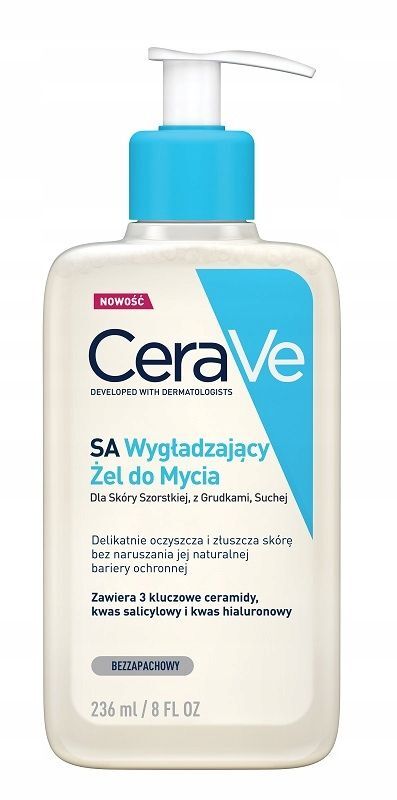 cerave zel do mycia twarzy suchej