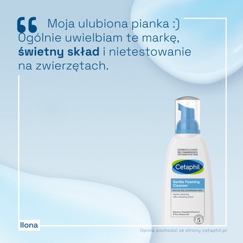 cetaphil pianka do twarzy doz