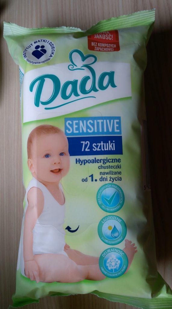 chusteczki nawilżane dada naturals skład