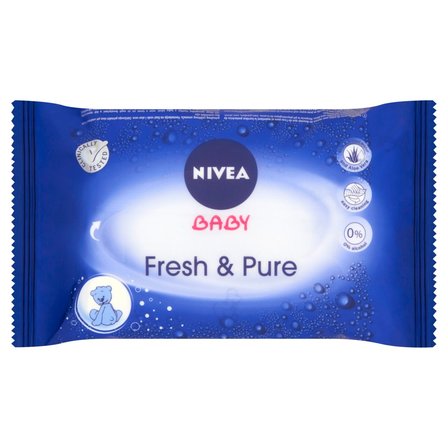 chusteczki nawilżane nivea baby pure sensitive