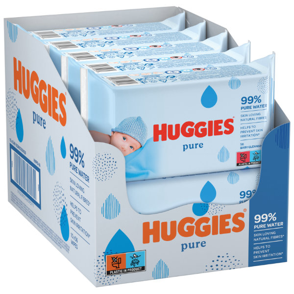 chusteczki nawilżane woda huggies