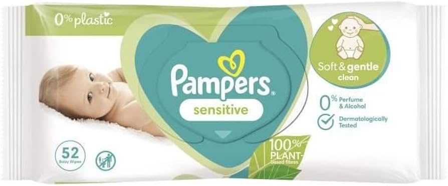 chusteczki pampers sensitive box