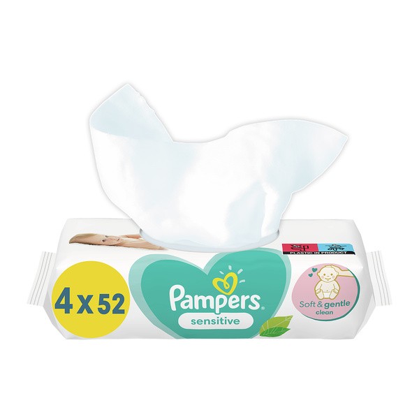 chusteczki pampers.sensitive 4x52