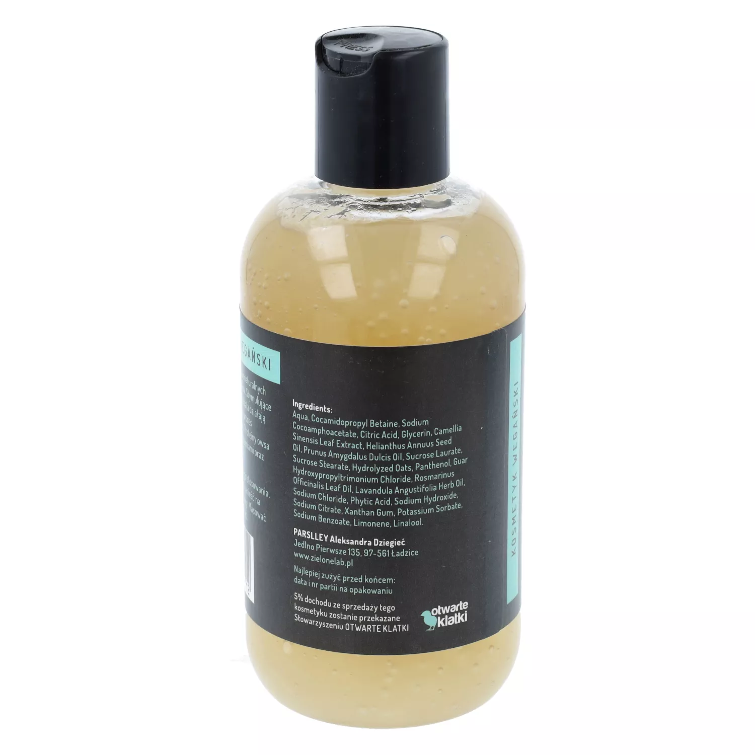 detoksykujący szampon do włosów zielone laboratorium