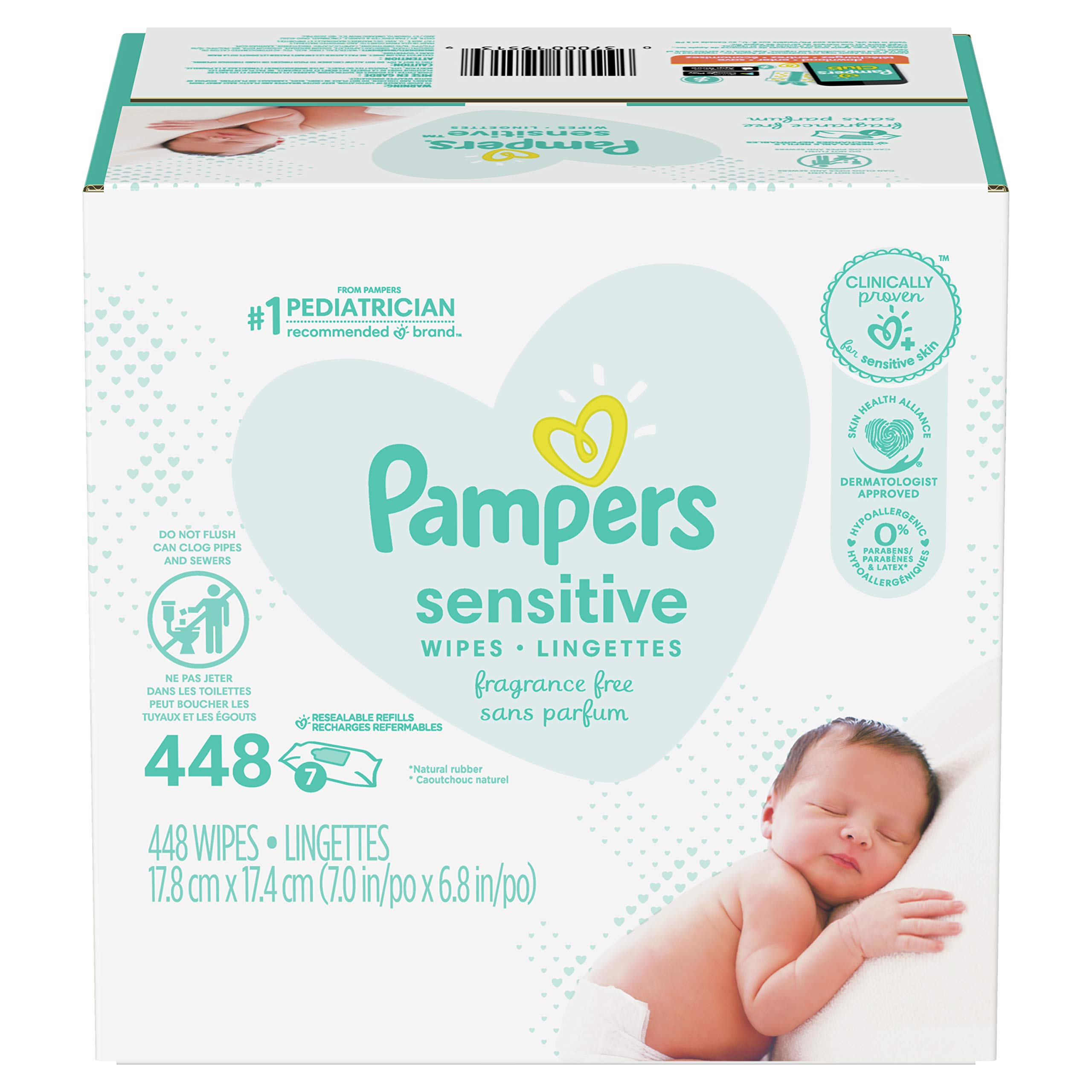 pampers wet wipes sensitive