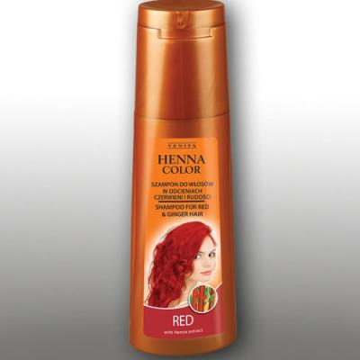 szampon z henną do rudych włosów