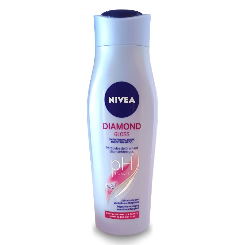 nivea szampon straighr and glos rosman