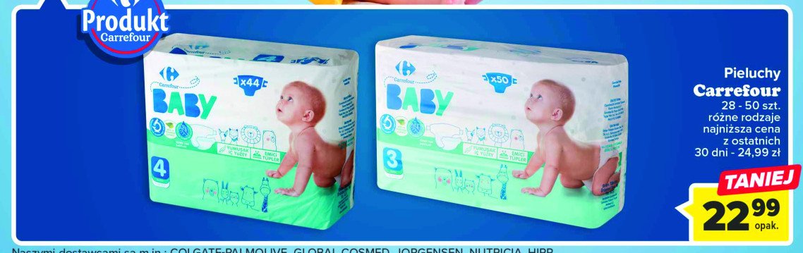 pieluchy pampers 4 promocja carrefour