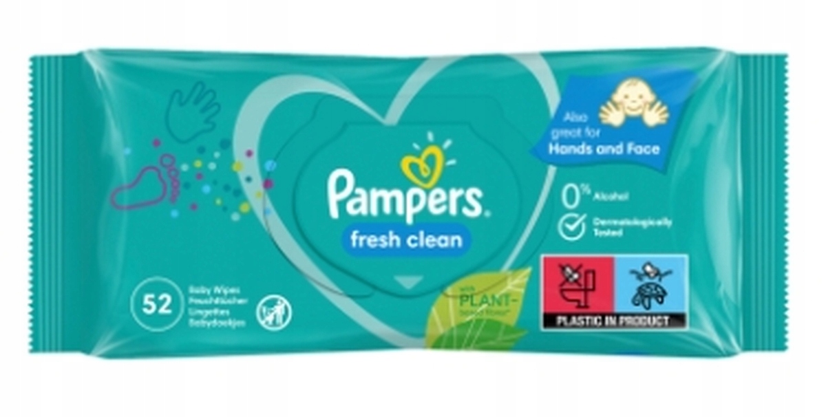 pampers chusteczki nawilżane fresh clean