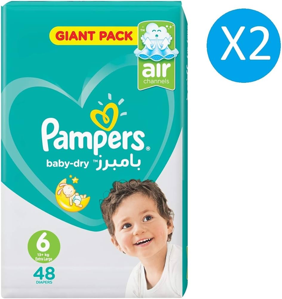 pampers active baby dry giant pack