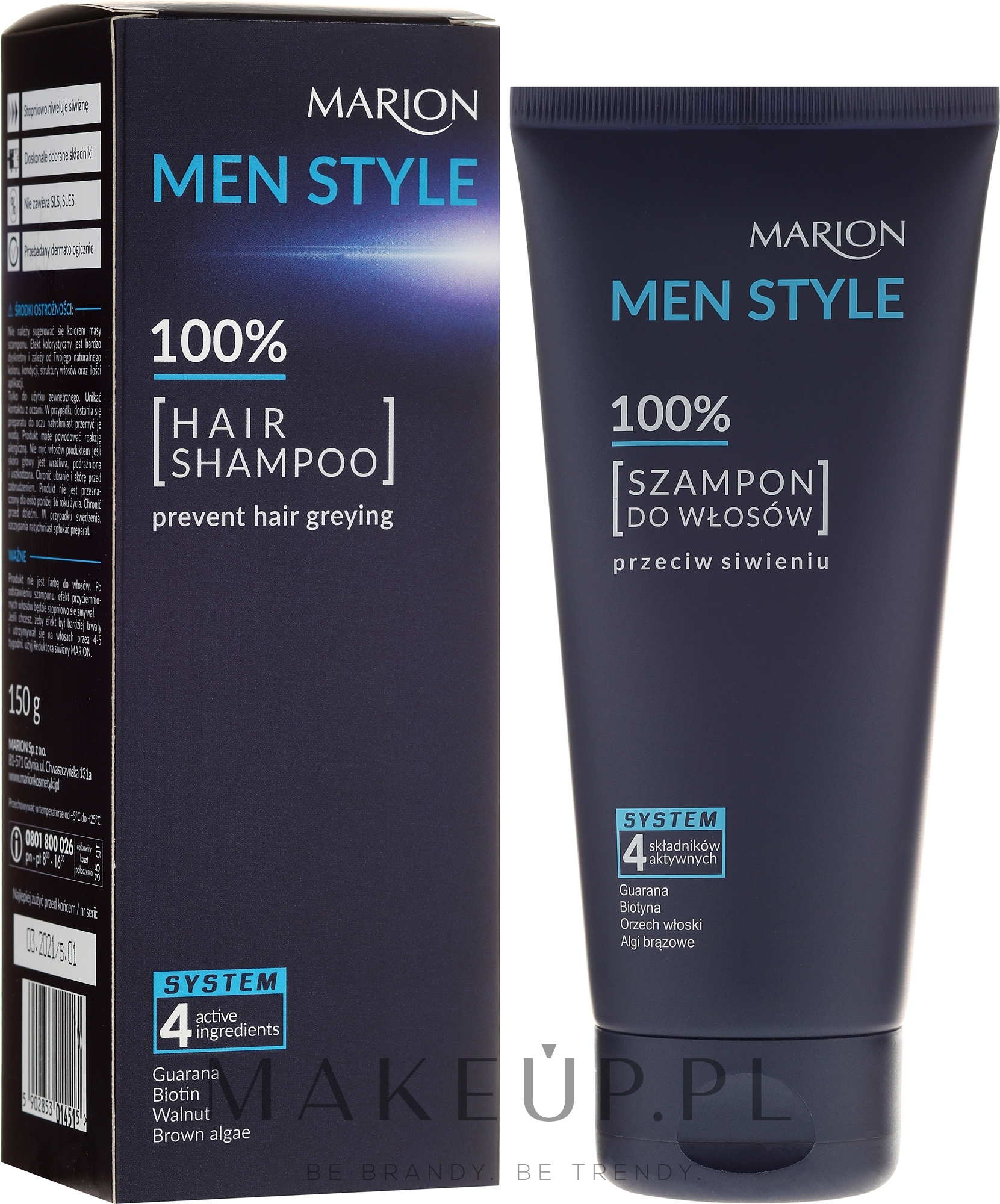 szampon dla mężczyzn przeciw siwieniu